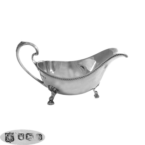 Sterling Silver Sauceboat  1960